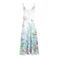 thumbnail image 4 of FcBaudy Camisole Sans Manches Col en V, Robes d'Été pour Femmes, Robes Décontractées Mode Imprimée Camisole Sans Manches Robe Femme, 4 of 5