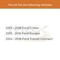 thumbnail image 2 of MAX Advanced Brakes - Rear Brake Kit For 2013-2016 Ford Escape | Carbon Ceramic Brake and Rotor Kit | Daily Driving OE Replacement Brake Rotors, 2 of 9