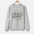 thumbnail image 5 of Christmas Sweatshirts for Family Family Matching Outfits Round Neck Tops Pullover Long Sleeve Christmas Printed Family Christmas Sweaters Matching Loungewear Sleepwear for Kids, 5 of 6