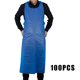 thumbnail image 4 of Yuarrent Delantales desechables de 100 piezas, duraderos, resistentes y prácticos para restaurante y hogar, resistentes al agua y al aceite Suministros de limpieza para el hogar azul, 4 of 6