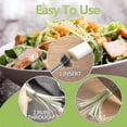 thumbnail image 3 of Stainless Steel Plum Blossom Onion Cutter Multi Purpose Vegetable Knives Cutter Food, 3 of 5