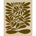 thumbnail image 2 of Caroline, Emma 26x32 Black Ornate Wood Framed with Double Matting Museum Art Print Titled - 70s Sprig I, 2 of 4