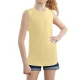 thumbnail image 4 of TBWNWG Girls Tank Tops for Summer - Comfortable Stretchy Sleeveless Tees for Casual Outdoor Activities Soft Blend Breathable Fit for Daily Wear,Size 7-8 Years, 4 of 9