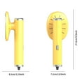 thumbnail image 3 of Huanglei Portable Handheld Travel Garment Steamer With 180° Rotating Head USB Powered For Mini For Home And Trip (Yellow White), 3 of 6