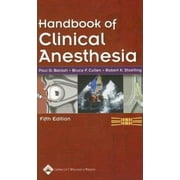 Handbook Of Clinical Anesthesia [Paperback - Used]