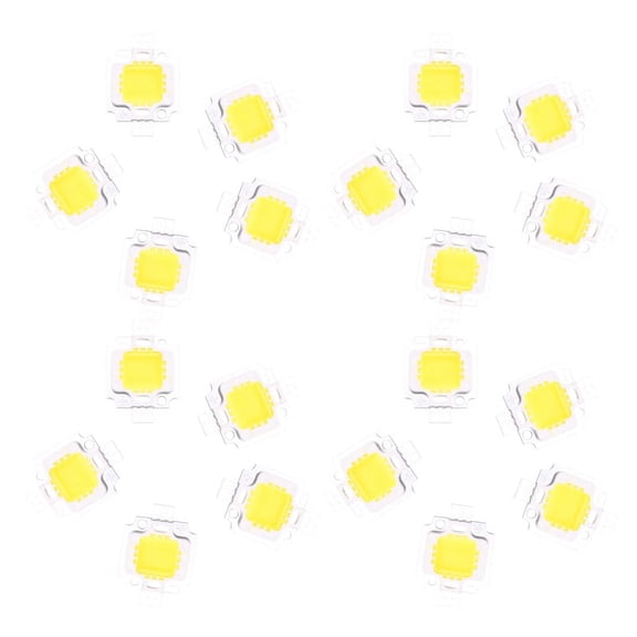 20 PCS IC LED Bulb Warm White 10W 3200K 800LM 9 - 12V