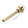 thumbnail image 2 of PTOOTP Horn Replacement Accessory For Concerts Trumpet Mouthpiece Copper 1Set Durable Design, 2 of 8