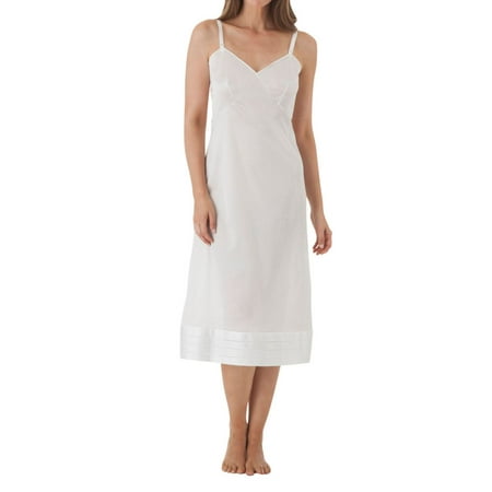 

Women s Shadowline 6319 Adjustable Length Full Slip (White 54)