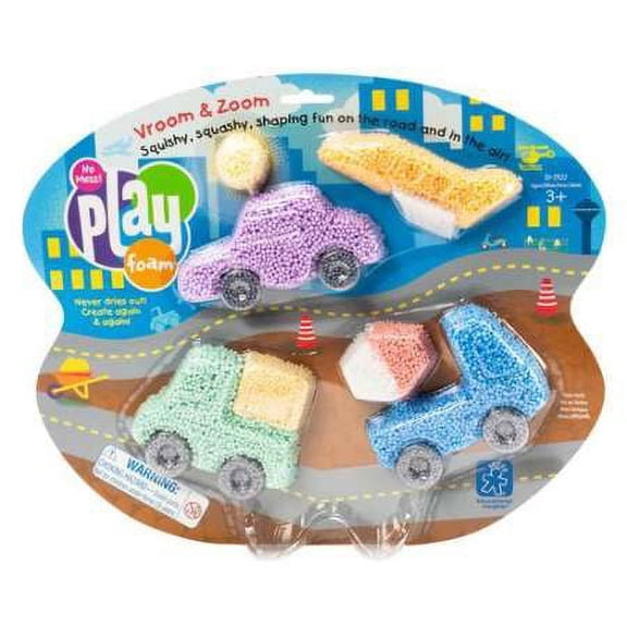 Educational Insights Playfoam Vroom & Zoom Themed Set