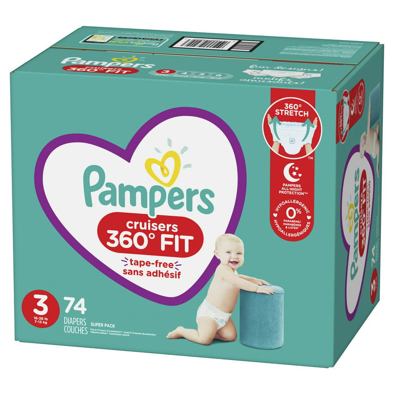 Pampers Cruisers Diapers Size 7 84 Ct.