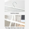 thumbnail image 4 of Hanging Shower Caddy - Waterproof Bathroom Organizer - Mesh Shower Bag for Toiletries, Shampoo, and Conditioner ( White ), 4 of 6