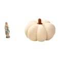 thumbnail image 1 of Estatua con figura de María, almohadas de calabaza de Halloween, peluches, adorno de resina. Ideal para regalar, decoración del hogar, atrez, 1 of 8