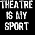 thumbnail image 3 of CafePress - Theatre Is My Sport - Women's Dark Pajamas, 3 of 4