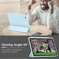 thumbnail image 4 of Hionly New iPad 10th Generation 10.9 Inch 2022 / iPad (A16) 11th Generation 11 Inch 2025 Case with Pencil Holder, Smart iPad Case with Soft TPU Back [Support Auto Wake/Sleep] (Light Blue), 4 of 6
