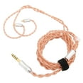 thumbnail image 2 of Cable de actualización para auriculares, conector de 4,4 mm, 0,78 mm, 2 pines, 4 núcleos, cable de repuesto chapado en plata para auriculares de 3,9 pies, 2 of 5