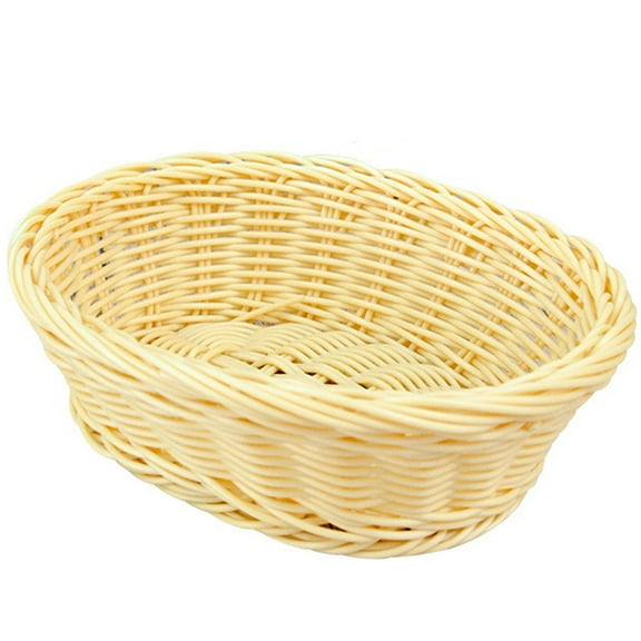 Raindrops Snack Woven Basket Imitation Rattan Small Snack Storage Basket Jewelry Storage Basket
