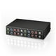 thumbnail image 1 of Selector de Audio y VíDeo con Interruptor AV de Componente RGB de 3 VíAs Caja de Conmutador RGB de Componente Ypbpr de Salida 3 en 1 para TV 360 DVD, 1 of 5