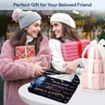 thumbnail image 3 of LHSHID Friend Blanket for Women Best Friend Birthday Gifts Blanket Soul Friend Graduation Gifts Ideas for Women Friendship Gifts for Women 30"x40", 3 of 7