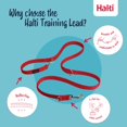 thumbnail image 3 of Correa de entrenamiento Halti multifuncional con doble punta para perros, color rojo, 2 m, 3 of 6