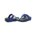 thumbnail image 4 of Fitflop Womens Lulu Shimmer Slip On Thong Sandals, 4 of 5