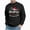 Black, variant on Men's Fleece Lined Crew Neck Hoodless Sweatshirt Christmas Casual Fashion Christmas Slogan Letter Printing(S,Dark Blue)