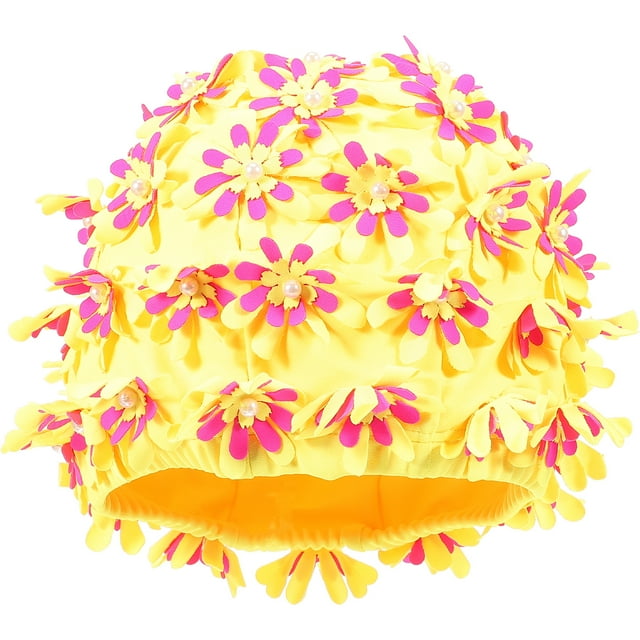 Delicate Women Swimming Cap Ladies Swimming Cap Floral Swimming Cap Swimming Hat