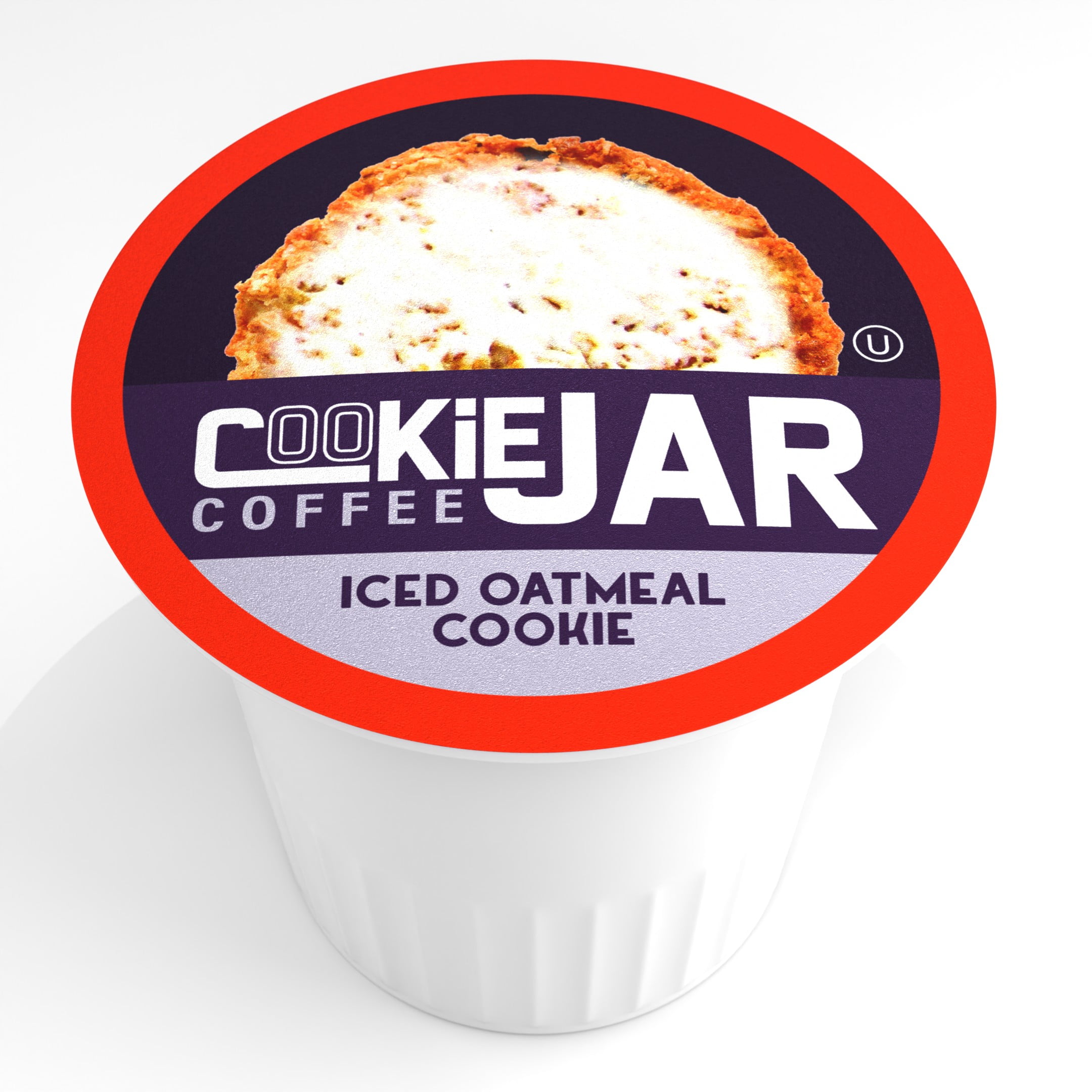 Cookie Jar Iced Oatmeal Cookie Flavored Coffee Pods for Keurig, 40-Pack