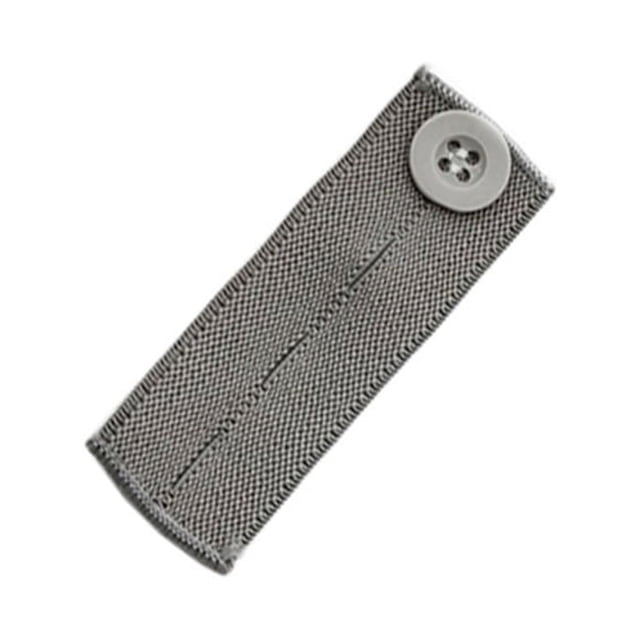Moyic Extensor de cintura ajustable cintura elástica DIY expansor resistente al desgaste botones de costura extensión hebilla traje Jeans Tela de costura y artesanía Gris/83x25mm