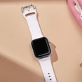 thumbnail image 2 of KOMI Sport Band for Apple Watch Bands 49mm 45mm 44mm 42mm 41mm 40mm 38mm, Soft Silicone Wristband Replacement Strap with Classic Clasp for iWatch Series 9 Ultra SE 8 7 6 5 4 3 2 1 for Women Men, 2 of 7