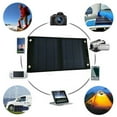 thumbnail image 2 of 25W Portable Foldable Solar Panel Charger, USB 5V/12V Output, Monocrystalline Technology for Car Battery Phones Outdoor Adventure, 2 of 4