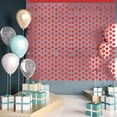 thumbnail image 5 of Farfi 2Pcs Heart Shape Tinsel Curtains Streamers Photo Props Tinsel Backdrop Romantic Valentine's Day Engagement Wedding Party Decoration (Golden), 5 of 13