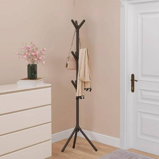 Feltree Clothes Rack Floor Rack Bedroom Hanging Clothes Rack Rod Hat Rack Hanging Clothes Hats