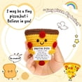 thumbnail image 3 of Positive Crochet Pizza Birthday Gifts for Women Men Teacher Appreciation Mothers Day Graduation Gift Adult Kids Son Mom Dad Daughter Sister Friend Coworkers Self Care Emotional Inspirational Support, 3 of 5