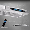 thumbnail image 3 of Awoco 30" Under Cabinet Range Hood Hands-Free with Voice & Gesture Control Stainless Steel, 3 of 5