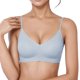 thumbnail image 1 of Brasier Tela de Mantequilla Bralette sin Costuras para Mayor Comodidad, sin Aros, Push up, Relleno, Camiseta, sin Relleno, Copa Suave, Forro Ligero, para Uso Diario Grande, 1 of 9