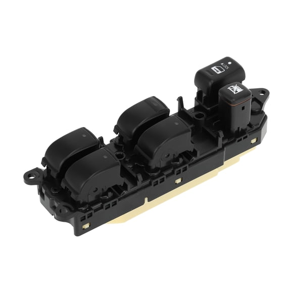 Interruptor de ventana eléctrica Unique Bargains No.8404060052 para el lado del conductor delantero izquierdo para Lexus RX330 RX350 GX470 Negro