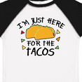 thumbnail image 3 of Inktastic I'm Just Here for the Tacos Cinco De Mayo Boys or Girls Toddler T-Shirt, 3 of 4