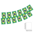 thumbnail image 3 of Yunuuuoa 3 Packs Brazil Football Fan Party Decorations, 20-Pack Bunting Flags for Sports Bar Themed Atmosphere, World Cup Viewing Party Supplies, Team Spirit Banner String for Home Game Day Decor, 3 of 6