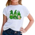 thumbnail image 6 of FUZHIQ St. Patrick's Day Shirts for Girl Boys Clover Shamrock Short Summer Tee Shirts Round Neck Funny Cute Casual Party Boys Girls T Shirts(C,6-7 Years), 6 of 6