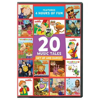 Children's 4 Pack DVD Bundle: PBS KIDS: 20 Music Tales, Over the