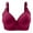 Hot Pink, variant on Nursing Bras Womens Adjustable Spaghetti Thin Strap Sports Bra - Padded Wireless Square Neck Workout Yoga Bra Hot Pink,36
