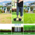 thumbnail image 2 of Core Aerator Lawn Tool, 39-Inch Manual Plug Coring Tool Grass Aerator with Storage Bags & Cleaning Tool Aerate Lawn Tools Yard Aeration Tool Garden Tool for Compact Soil Black, 2 of 5
