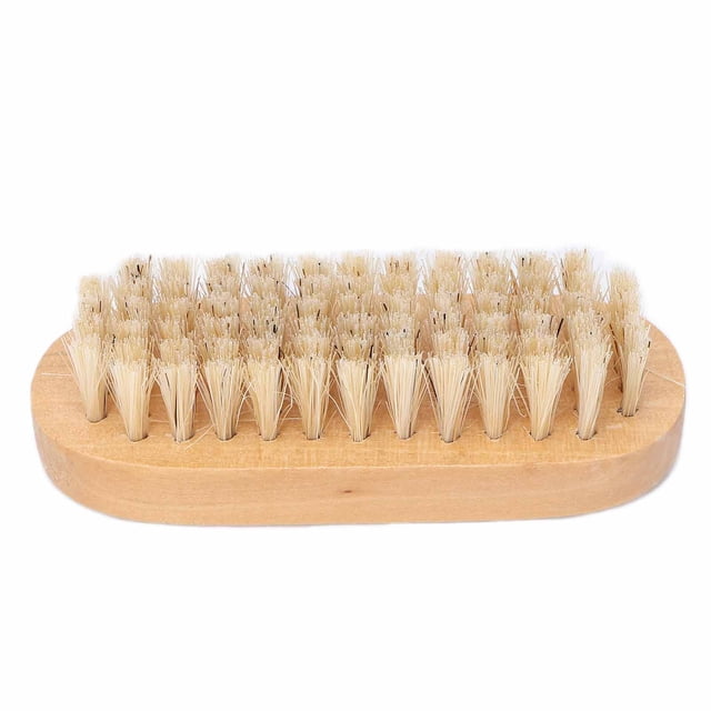 Cepillo De Limpieza De Uñas, Eliminación De Piel Muerta Depurador De Uñas De Madera Exfoliante Eliminación De Suciedad Portátil De Doble Cara Para Salón De Pedicura Para