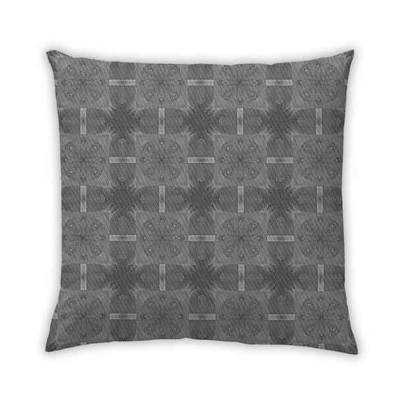 Ahgly Company Outdoor Square Contemporary Throw Pillow, 18 inch by 18 inch