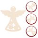 thumbnail image 4 of 30 piezas de adorables figuras de madera con forma de ángel para manualidades hechas a mano., 4 of 8