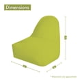 thumbnail image 3 of Majestic Home Goods Kick-It Chair, Plantation, Sage, 3 of 6