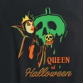 thumbnail image 3 of Disney Villains - Queen of Halloween - Women's Short Sleeve Graphic T-Shirt, 3 of 5
