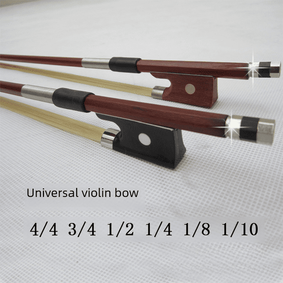 Arco de violín universal, dos estilos, arco de violín de práctica opcional, poste de arco