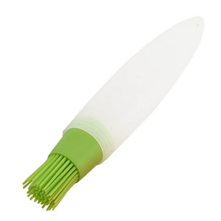

Jygee 2 Pieces Silicone Baking Brush with Oil Bottle Kitchen Heat Resistant Basting Tool Multifunctional Portable BBQ Brush