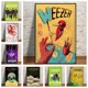 thumbnail image 2 of Póster del cantante Weezer, lienzo, arte de pared, impresiones, póster, foto, cuadro, póster, decoración de habitación, decoración del hogar, 2 of 5
